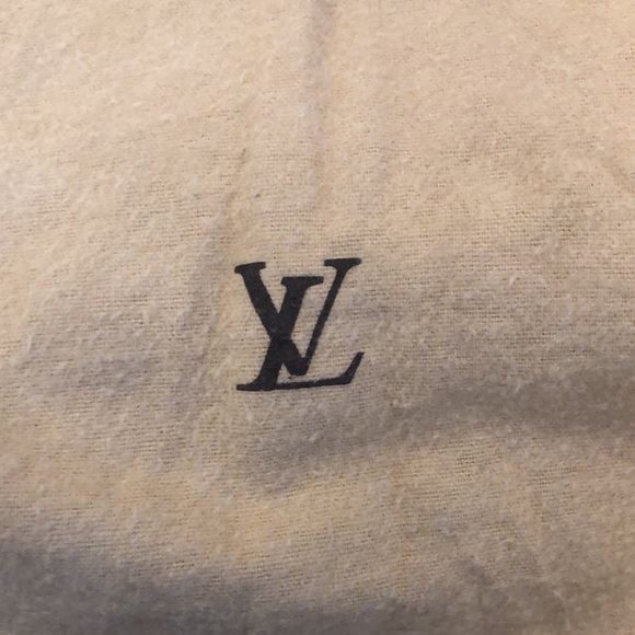 LV Vuitton Louis Drawstring Dustbag 21”x29” LV Monogram - Picture 6 of 7